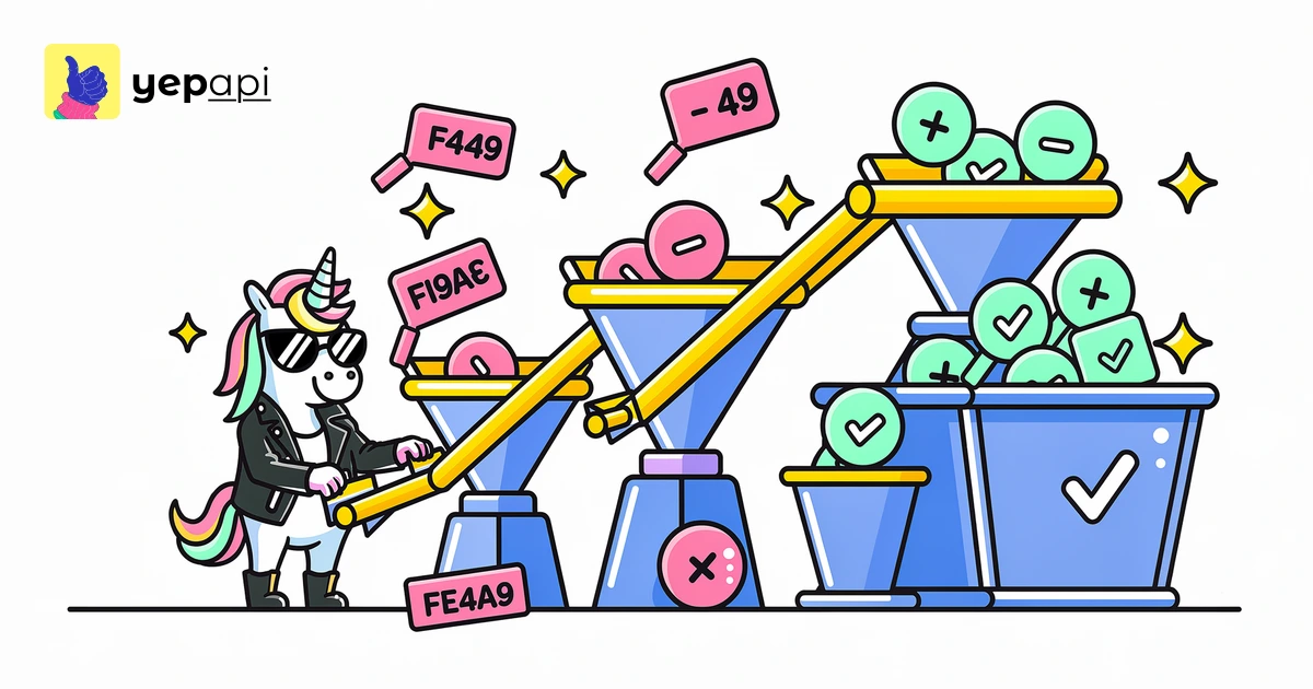 Unicorn sorting how to determine search volume for keywords through a location funnel into a volume bin