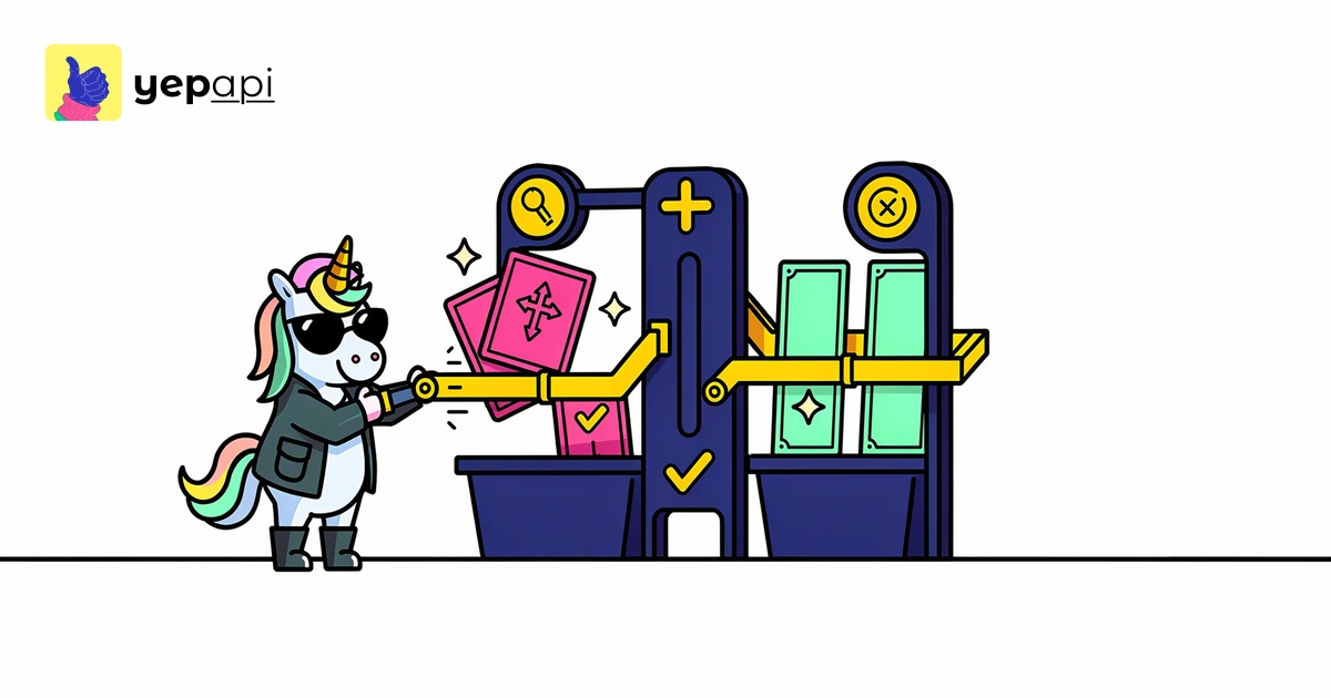 Unicorn sorting article pages through a SERP feature gate for how to get your articles in serp features